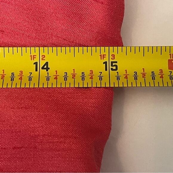 Jenny Yoo Reddish Pink Strapless Dress NWT Size 8 - Picture 13 of 14